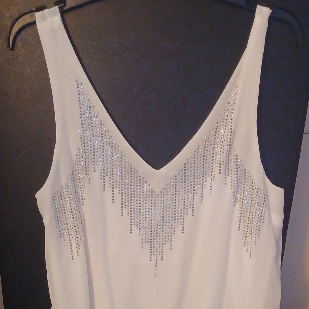 White short dress